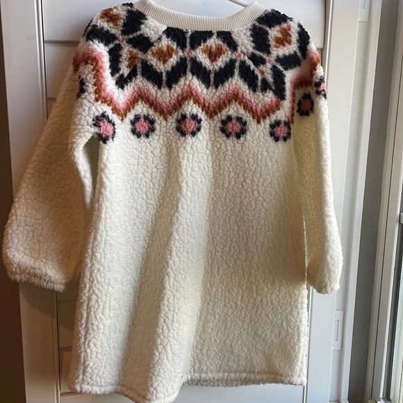 COPY - Old Navy ivory Sherpa dress 5T - Picture 2 of 3